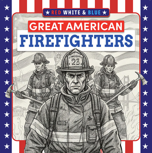 Red, White and Blue : Great American Firefighters by Wonder House Books, 9789370892439
