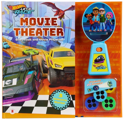 Hot Wheels: Let's Race! Movie Theater Storybook by Editors of Studio Fun International, 9780794454012