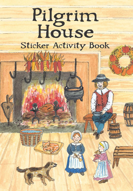Pilgrim House Sticker Activity Book (Miniature Edition) by Iris van Rynbach, 9780486426280