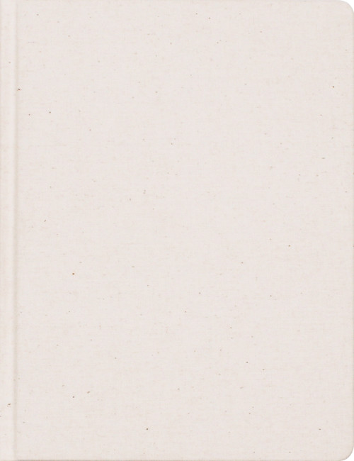 NIV, Journal the Word Bible, Customizable Canvas Edition, Cloth over Board, Cream, Red Letter, Comfort Print by Zondervan, 9780310469858