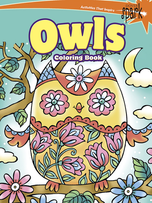 SPARK Owls Coloring Book by Noelle Dahlen, 9780486802114