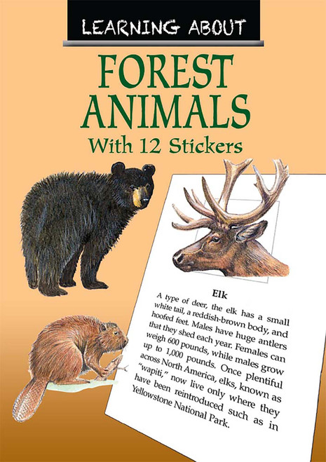 Learning About Forest Animals (Miniature Edition) by Jan Sovak, 9780486403342