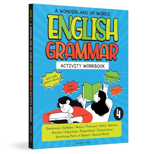 A Wonderland Of Words: English Grammar - Level 4 Activity Workbook by Wonder House Books, 9788197003677
