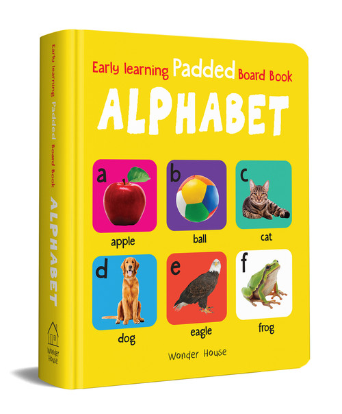 My Early Learning Padded Book of Alphabet by Wonder House Books, 9789354402647