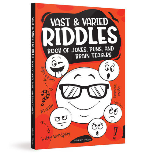 Vast and Varied Riddles Book of Jokes, Puns, and Brain Teasers by Wonder House Books, 9789362141415