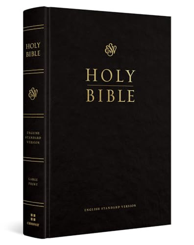 ESV Pew and Worship Bible, Large Print (Hardcover, Black) by , 9798874906689