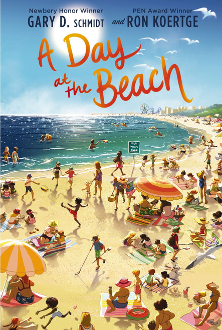 A Day at the Beach by Gary D. Schmidt, Ron Koertge, 9780063380936