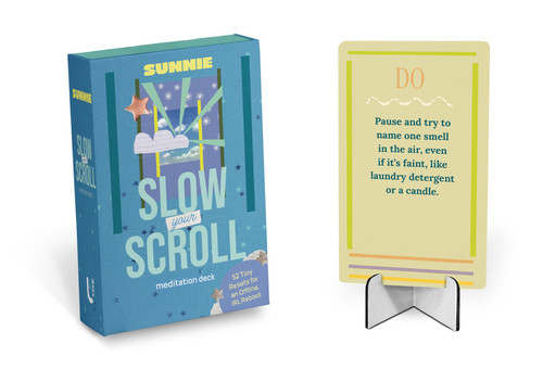Sunnie Slow Your Scroll Meditation Deck (52 Tiny Resets for an Offline, IRL Reboot) by Sunnie, 9781642466881