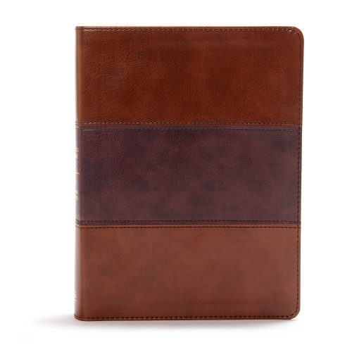 CSB Apologetics Study Bible, Mahogany LeatherTouch, Indexed by CSB Bibles by Holman, 9781433651243