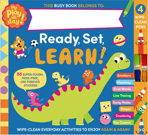 My Play All Day: Ready, Set, Learn! by Chrissie Alder, 9781837161423