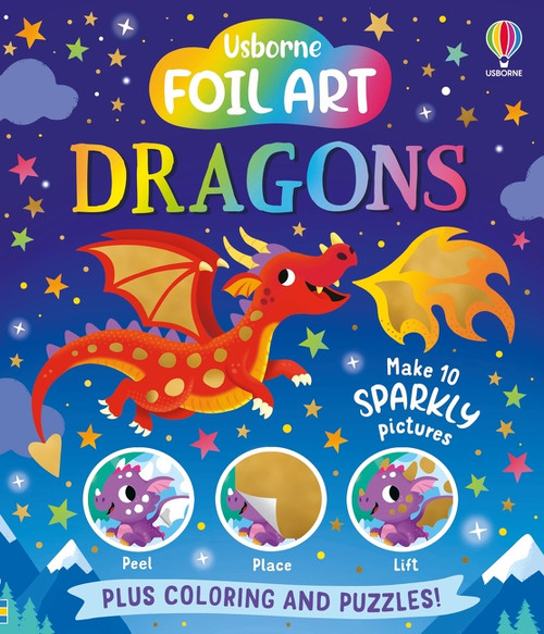 Foil Art - Dragons by Matthew Scott, Rosie Dickins, 9781806461455