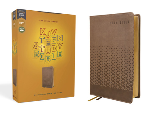 KJV, Teen Study Bible, Leathersoft, Brown, Comfort Print by Lawrence O. Richards, Sue W. Richards, Zondervan, 9780310460954