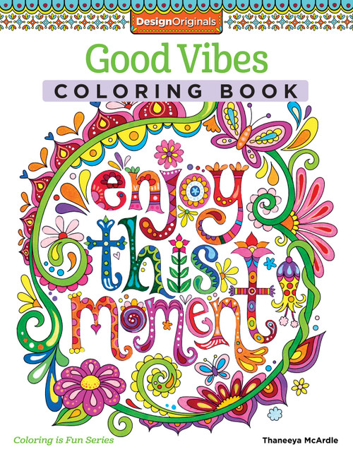 Good Vibes Coloring Book by Thaneeya McArdle, 9781574219951