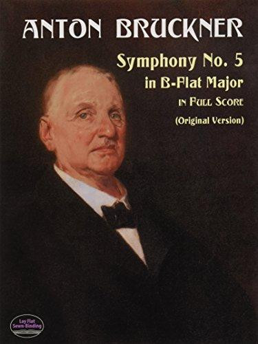 Symphony No. 5 in B-flat Major in Full Score by Anton Bruckner, 9780486416915