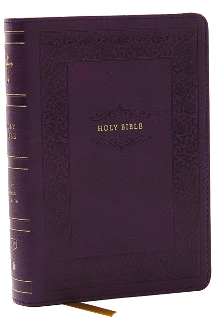 KJV Holy Bible: Compact with 43,000 Cross References, Purple Leathersoft, Red Letter, Comfort Print: King James Version by Thomas Nelson, 9781400333479