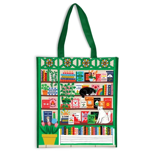 Wisdom & Whimsy Reusable Shopping Bag by Galison, Holly Maguire, 9780735391635