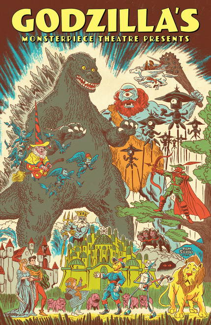Godzilla's Monsterpiece Theatre Presents by Adam Tierney, Tom Scioli, Sean Peacock, Frank Tieri, Ilias Kyriazis, 9798887245515