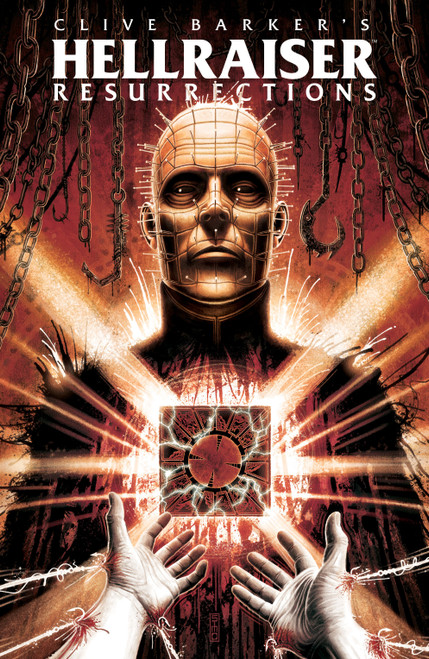 Hellraiser: Resurrections Vol. 0 by Clive Barker, Sarah Gailey, Mike Costa, Tini Howard, Zac Thompson, Nero Villagallos O'Reilly, Alessio Avallone, Paco Camallonga, Jenna Cha, Gavin Mitchell, 9798217384907