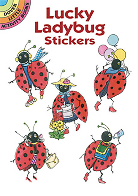Lucky Ladybug Stickers (Miniature Edition) by Joan O'Brien, 9780486430089