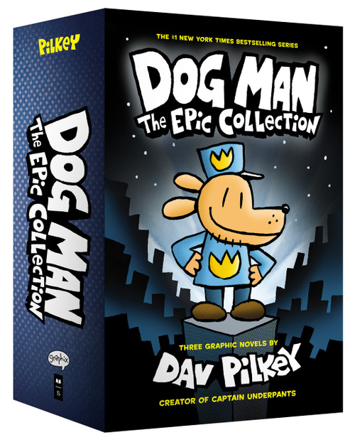 Dog Man: The Epic Collection: From the Creator of Captain Underpants (Dog Man #1-3 Box Set) by Dav Pilkey, Dav Pilkey, 9781338230642