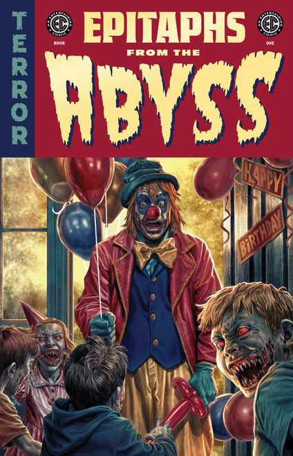 EC Epitaphs from the Abyss: Book One Library Edition by Amy Roy, Alexandre Tefenkgi, Brian Azzarello, Alison Sampson, Chris Condon, 9798894880846