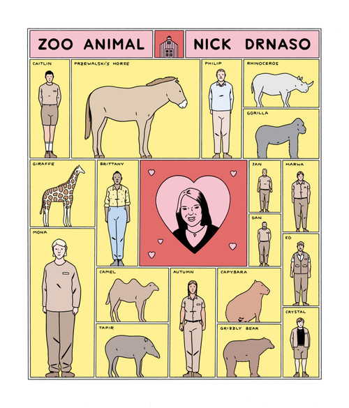 Zoo Animal by Nick Drnaso, 9781770469532