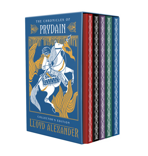 The Chronicles of Prydain Boxed Set (Collector's edition with dazzling stenciled edges) by Lloyd Alexander, 9781250427670