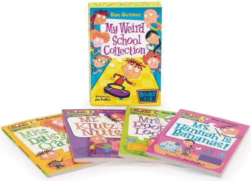 My Weird School Collection: Books 1 to 4 by Dan Gutman, Jim Paillot, 9780061894893
