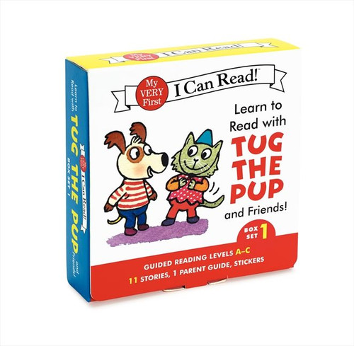 Learn to Read with Tug the Pup and Friends! Box Set 1 by Dr. Julie M. Wood, Sebastien Braun, 9780062266897