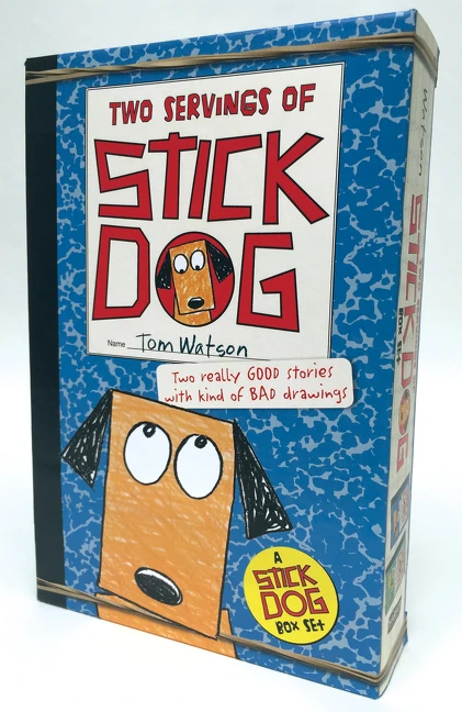 Stick Dog Box Set: Two Servings of Stick Dog (Stick Dog and Stick Dog Wants a Hot Dog) by Tom Watson, 9780062748102