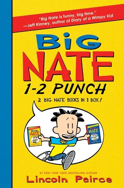 Big Nate 1-2 Punch: 2 Big Nate Books in 1 Box! (Includes Big Nate and Big Nate Strikes Again) by Lincoln Peirce, Lincoln Peirce, 9780062063397