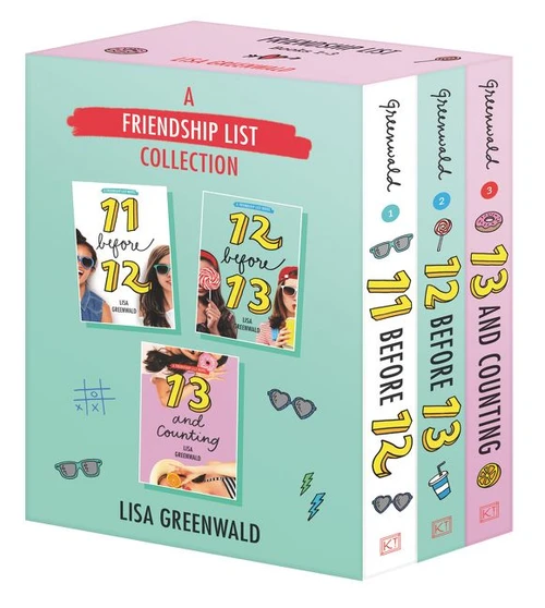 A Friendship List Collection 3-Book Box Set (11 Before 12, 12 Before 13, 13 and Counting) by Lisa Greenwald, 9780062983909