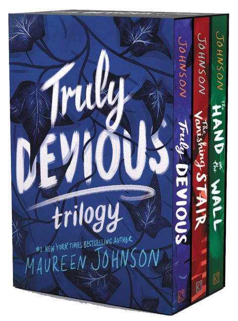 Truly Devious 3-Book Box Set (Truly Devious, Vanishing Stair, and Hand on the Wall) by Maureen Johnson, 9780063023154