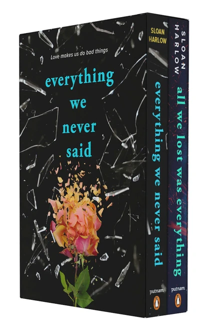 Everything We Never Said and All We Lost Was Everything Box Set by Sloan Harlow, 9798217112890