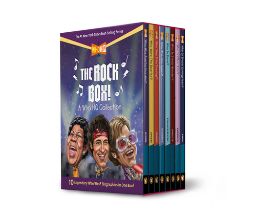 The Rock Box!: A Who HQ Collection (A Who HQ collection of the most influential figures in rock music) by Who HQ, 9780593519370