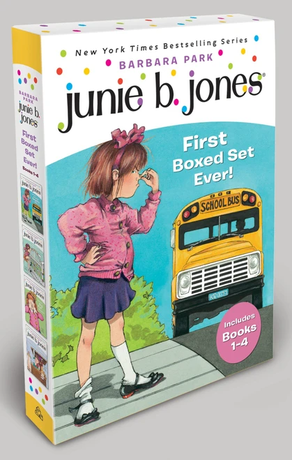 Junie B. Jones First Boxed Set Ever! (Books 1-4) by Barbara Park, Denise Brunkus, 9780375813610