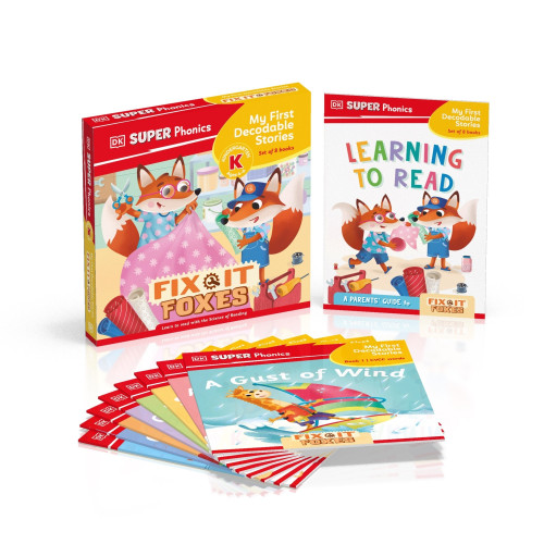 DK Super Phonics My First Decodable Stories Fix-It Foxes by DK, 9780593958780