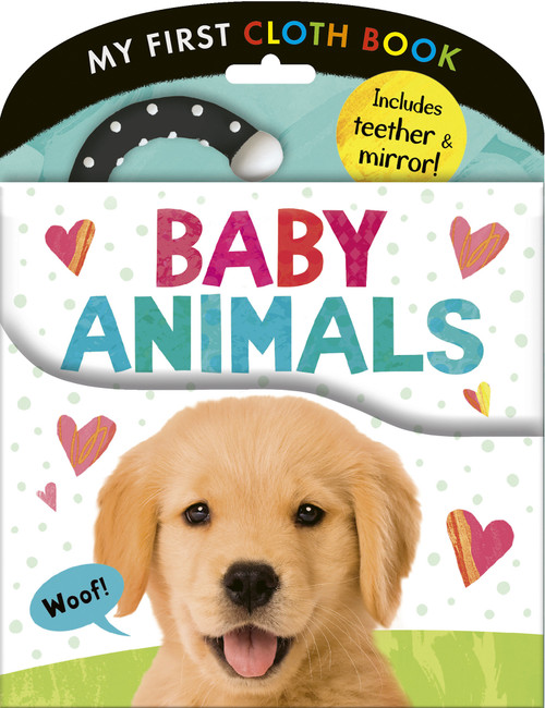 Baby Animals: My First Cloth Book (Includes teether & mirror!) by Tiger Tales, Tiger Tales, 9781664351509