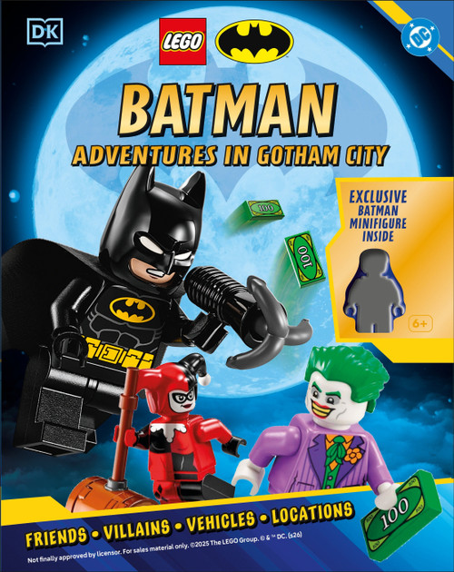 LEGO DC Batman Adventures in Gotham City (With Exclusive Minifigure) by DK, 9798217139965