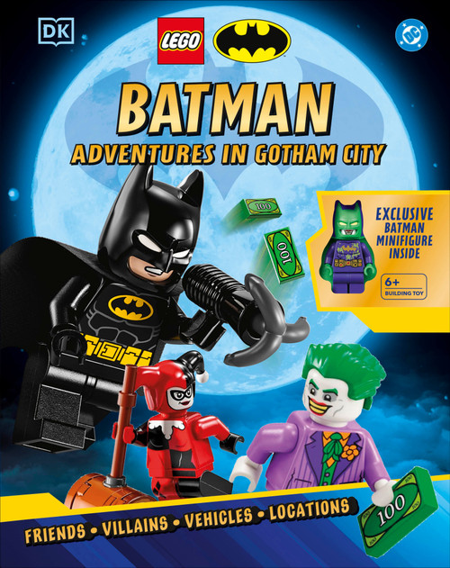 LEGO DC Batman Adventures in Gotham City (With Exclusive Minifigure) by DK, 9798217139965