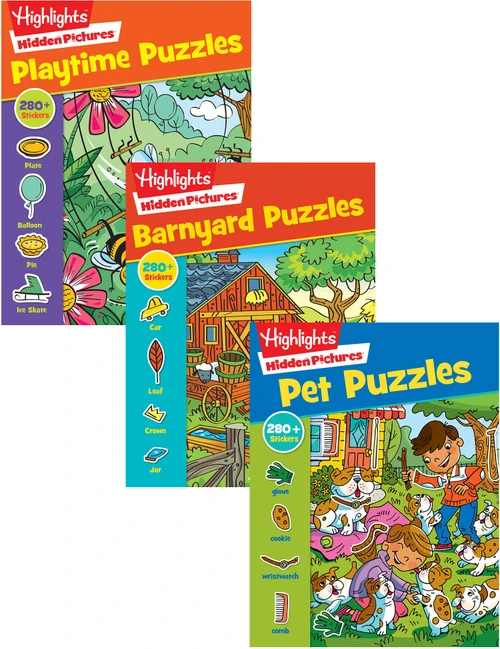 Highlights Sticker Hidden Pictures Pack by Highlights, 9781644722473