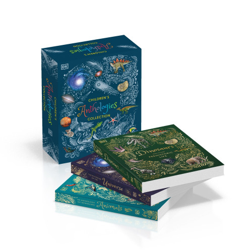 Children's Anthologies Collection (3-Book Box Set for Kids Ages 6-8, Featuring 300+ Animal, Dinosaur, and Space Topics) by DK, Professor Anusuya Chinsamy-Turan, Ben Hoare, Will Gater, 9780744079401