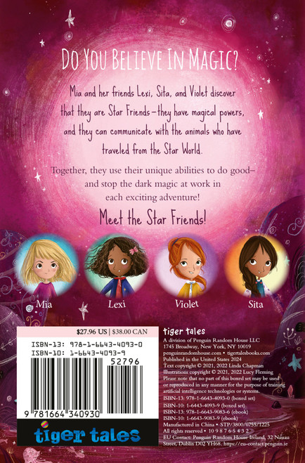 Star Friends 4-Book Boxed Set, Books 5-8 (Night Shadows; Poison Potion; Moonlight Mischief; Hidden Charm) by Linda Chapman, Lucy Fleming, 9781664340930