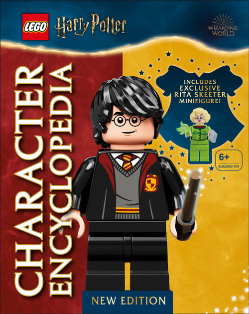 LEGO Harry Potter Character Encyclopedia New Edition (With Exclusive Rita Skeeter Minifigure) by Elizabeth Dowsett, 9780744081749