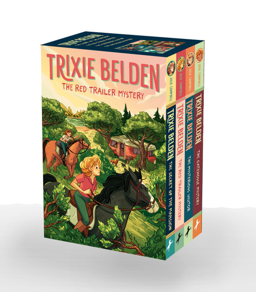Trixie Belden Boxed Set #1-4 by Julie Campbell, 9780593904671