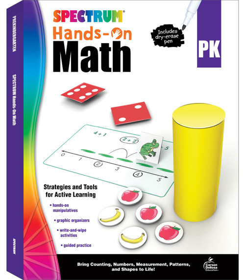 Spectrum Hands-On Math , Grade PK by Spectrum, Carson Dellosa Education, 9781483857633