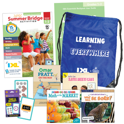 Summer Bridge IXL Backpack 1-2 by Summer Bridge Activities, Carson Dellosa Education, Rourke Educational Media, 9781483875101