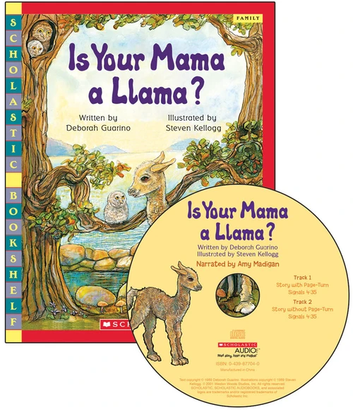 Is Your Mama a Llama (Read Along Library) by Deborah Guarino, Steven Kellogg, 9780439875943