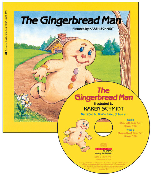 The Gingerbread Man by Karen Schmidt, Bruce Bailey Johnson, Karen Schmidt, 9780545017817