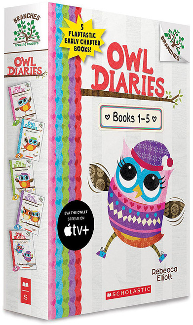 Owl Diaries, Books 1-5: A Branches Box Set by Rebecca Elliott, Rebecca Elliott, 9781338144314